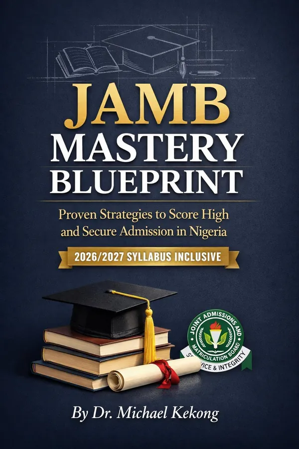cover of JAMB Mastery Blueprint by Mike I. Kekong